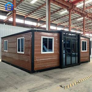 Maison de conteneur à double aile extensible à chaud Maison de conteneur écologique à installation facile pour hôtel à domicile - Product Image 2