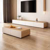 Meuble TV en bois unique de style nordique personnalisé, meuble de salon, meuble TV moderne à vendre