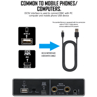 Demao Q16 Usb Interface Audio musique condensateur externe Microphone enregistrement carte son pour Pc enregistreur ordinateur Studio Live