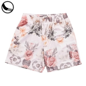 Shorts de sport décontractés à séchage rapide et respirants, 92% polyester, 8% élasthanne, impression numérique, shorts de course pour hommes - Product Image 5