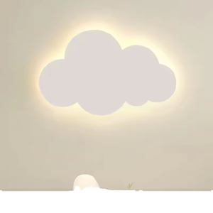 Cloud <strong>Nursery</strong> Bedroom <strong>Wall</strong> Decorative LED Aluminum <strong>Wall</strong> Lamp with Multiple Colors and <strong>Lighting</strong> - Product Image 5