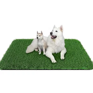 カスタムサイズ3cm草の高さ人工芝犬おしっこトレーニング屋内屋外使用