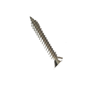 Stainless Steel <b>Flat</b> Head Cross <b>Screw</b> 6mm X 40mm For Metal Furniture Applications - Product Image 1