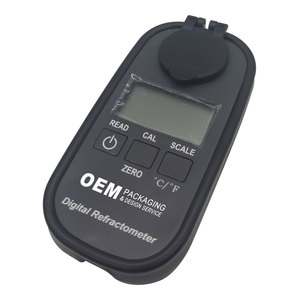 Índice refrativo 0-50% refratômetro <span class=keywords><strong>brix</strong></span>, refratômetro <span class=keywords><strong>digital</strong></span> de calibração para açúcar - Product Image 2
