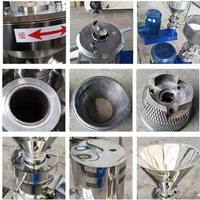Penut Afrique du Sud Maker Noix Petite Mouture Sésame Prix Tahini Colloid Mill Beurre D'arachide Faire La Machine