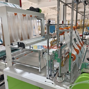 6 8 Dòng áo thun túi nhựa Nylon Túi sản xuất máy làm cho siêu thị - Product Image 3