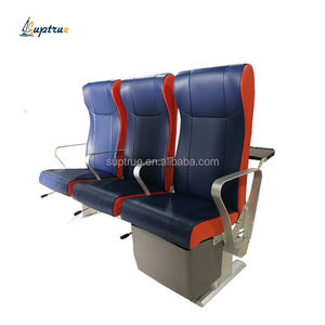 Barato Pontoon Boat Seas Color personalizado Respaldo ajustable Lujo Cómodo Ferry Asiento de pasajero con cajas de chaleco salvavidas - Product Image 1
