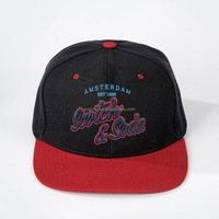 Topi Snapback Dua Warna Grosir Bordir Custom Topi Ayah Vintage Hip Hop Gorras De Béisbol Personalizadas