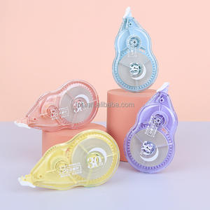 Tout nouveau rouleau de correction <span class=keywords><strong>auto</strong></span>-adhésif grand paquet de rubans de correction colorés de 30m pour le bureau et l'école - Product Image 2