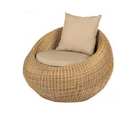 Ensemble de canapé et table basse d'extérieur moderne, durable, résistant à la rouille, écologique, en rotin tressé PE, pour appartement, hôtel, villa, jardin