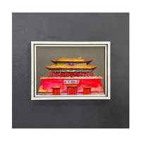 Blancs personnalisables d'aimants de réfrigérateur en similicuir Laserable aimants de réfrigérateur rectangulaires personnalisés pour décoratif promotionnel
