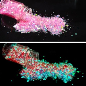 Mỹ Kho 24 Màu Sắc Sang Trọng Hình Lục Giác Laser Long Lanh Đặt Giáng Sinh Halloween Handmade DIY Hàng Thủ Công Nguồn Cung Cấp Vật Nuôi Miễn Phí Vận Chuyển - Product Image 6