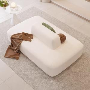 Sofá en forma de T de doble cara, sofá de hotel de espuma de alta densidad para espacios pequeños y áreas creativas - Product Image 4