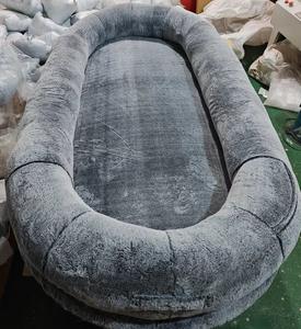 2024 Neues hochwertiges Luxus-Schlafbett waschbar eng ultragroßes Hundebett für Menschen - Product Image 5