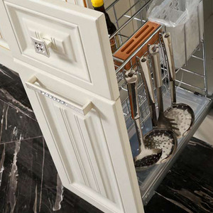 Madera maciza <span class=keywords><strong>de</strong></span> laca mate Dubai moderno Guangzhou personalizado muebles del Gabinete <span class=keywords><strong>de</strong></span> <span class=keywords><strong>cocina</strong></span> - Product Image 4