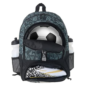 Muestra Gratis, Promoción Especial de Baloncesto, Bolsa Deportiva Impermeable de Oxford para Senderismo, Plegable, de Cuero Genuino, Solar - Product Image 3