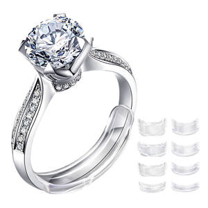 Ajusteur <span class=keywords><strong>de</strong></span> taille d'anneau transparent <span class=keywords><strong>invisible</strong></span> Resizer Anneaux lâches <span class=keywords><strong>Réducteur</strong></span> Ajusteur d'anneau - Product Image 1