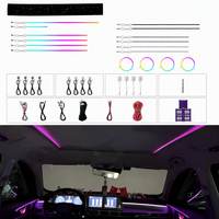 Panneau de lumière d'ambiance de qualité supérieure pour Chery Tiggo8Pro T18D 2022-2025, décoration de voiture, lampe LED dynamique et colorée pour une ambiance symphonique