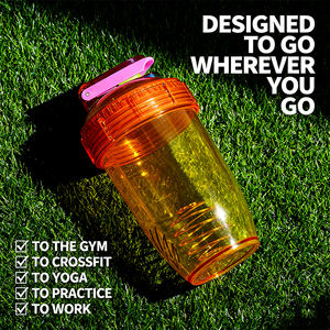 Vaso Mezclador Portátil Popular para Viajes, Libre de BPA, con Clip de Mosquetón y Superficie Antideslizante para Estilos de Vida Activos - Product Image 5