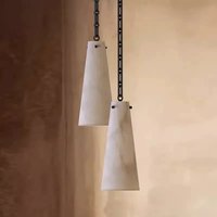 Lampe suspendue MEEROSEE Luxury-lite Chain Onyx, petite lampe pour comptoir de bar simple, lampe de chevet, entièrement en cuivre et onyx, MD88319