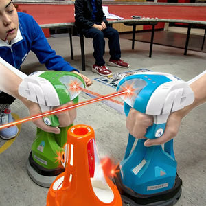 Jouets de tir au laser MILI Fist Tag, ensemble de 2 pistolets à main et au poignet, jouets de combat avec valeur de vie visible et comptage des balles - Product Image 4