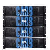 CA38 Power Amplifier 2400W 2CH Class-H 3U Speaker Amplifier untuk kinerja sedang dan besar