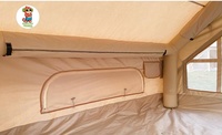 Tente de camping gonflable quatre saisons pour l'extérieur, ouverture rapide automatique sans montage, imperméable, résistante à la pluie, en tissu Oxford, écologique