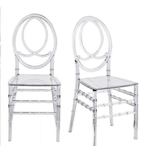 Chaise Acrylique <span class=keywords><strong>Chevalerie</strong></span> Chaise Mariage Banquet Dîner Métal Acier Location Chiavari Chaises pour Événements Fête de Mariage - Product Image 5