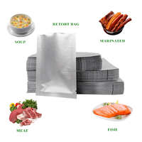 Sac résistant à la chaleur personnalisé, résistant aux fuites, non toxique, sans BPA, de qualité alimentaire, sac de pochette de cornue
