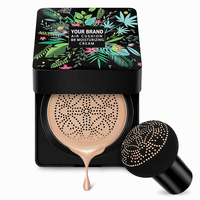 Crème BB coussin d'air OEM imperméable à tête de champignon, hydratante, correctrice, éclaircissante naturelle, fond de teint longue tenue, base de maquillage
