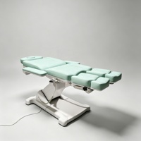 Chaise de podologie multifonctionnelle ergonomique pour clinique et hôpital, électrique, 5 moteurs, avec réglage des jambes séparées, chaise de traitement médical