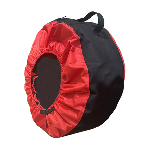 Housse de roue de secours saisonnière durable de style sport pour Toyota avec poignée, en matériau automobile, anti-poussière et anti-rayures - Product Image 5