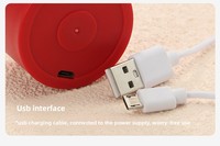 Broyeur à fumée automatique moderne en plastique multicolores avec recharge USB