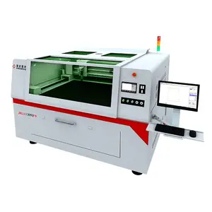 Full Enclosed CO2 Laser Cutter for Automobile Real Wood Face Veneer Sheet