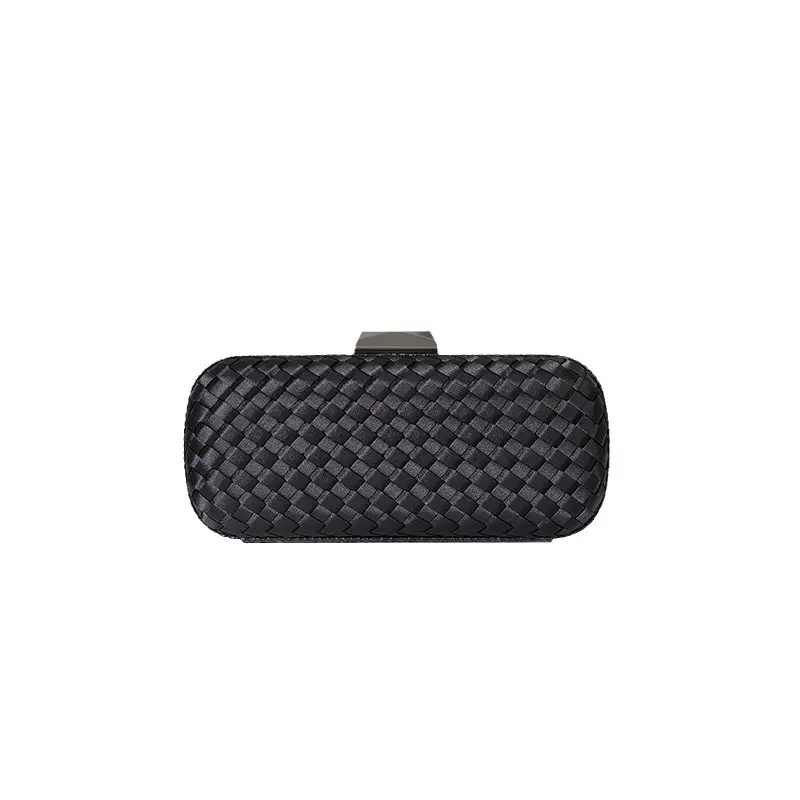 Pochette élégante en soie tissée à la main pour femmes sac de soirée à bandoulière petit sac minimaliste