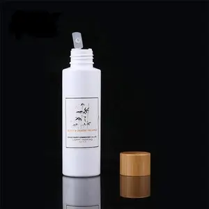 Flacon à pompe en plastique de 120ml, 150ml, 200ml, pour shampooing, Lotion, contenant en Pet, de luxe, blanc givré, mat