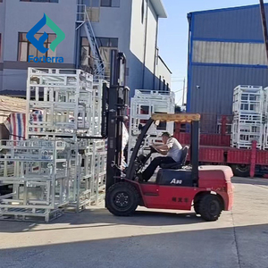 Soporte de Seguridad para Cilindros de <span class=keywords><strong>Gas</strong></span> de Acero, Jaula de Almacenamiento para Botellas de <span class=keywords><strong>Gas</strong></span>, Pallet para Cilindros de <span class=keywords><strong>Gas</strong></span> en Venta - Product Image 3