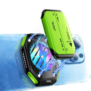 Ventilador Magnético para Teléfono Celular X111 con RGB, Pantalla de Temperatura, Batería Recargable de 1800mAh, 7 Velocidades, ABS para Juegos - Product Image 3