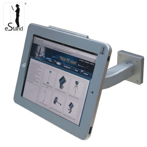 EStand BR23010 avvitato parete/tavolo montato in lega di alluminio <span class=keywords><strong>Tablet</strong></span> custodia di sicurezza con serrature per <span class=keywords><strong>Apple</strong></span> 9.7 "iPad - Product Image 5