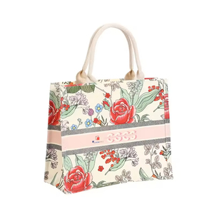 Xien New Arrival Khuyến Mãi Giá Rẻ Tùy Chỉnh Đầy Đủ Thiết Kế In Mua Sắm Túi Womens Tote Túi Bông Vải Với Nhiều Lớp - Product Image 2