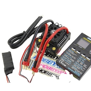 Hobbywing EzRun Max8 V3 150A ESC Brushless Étanche avec Connecteur T / TX RX + Moteur <span class=keywords><strong>4274</strong></span> <span class=keywords><strong>2200KV</strong></span> + Programmation LED pour Voiture/Camion RC 1/8 - Product Image 6
