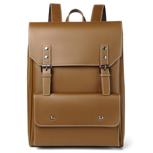 Custom Pu Leather <b>Laptop</b> <b>Backpack</b> <b>Men</b> Large Capacity School <b>Backpacks</b> College School Bags <b>Backpack</b> - Product Image 3