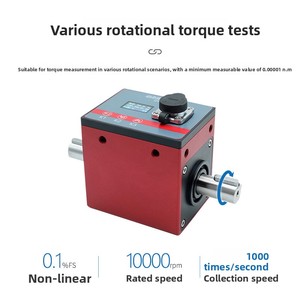 Schermweergave Dynamische koppelensor Momentmeting Torsiesnelheid Vermogenssensor 0,1-20000 Nm Niet-standaard maatwerk - Product Image 3