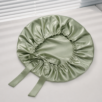 Bonnet de nuit 100% Soie de Mûrier pour Femme, Bonnet de Sommeil Souple, Foulard de Soin Capillaire en Satin, Logo Personnalisé, Vente en Gros OEM