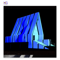 Proyector de vídeo para exteriores de alta definición y alto brillo Proyección holográfica arquitectónica