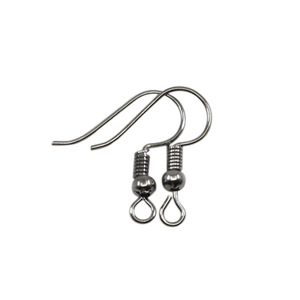 Diy <b>Earring</b> <b>Hooks</b> Metal Plated Spring Bead Earwires 18mm For Jewelry Making Accessories Multi Color Options - Product Image 5