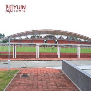 Carpa de Membrana Tensada con Estructura de Acero para Estacionamiento, Cubierta para Estacionamiento, Carpa para Techo de Estadio, Fabricada con PTFE y PVDF - Product Image 2