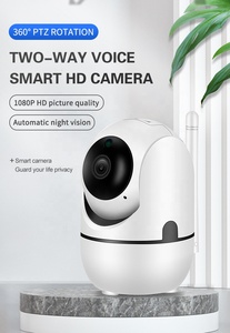 Caméra de sécurité domestique WiFi P2P à prix avantageux, audio bidirectionnel, sans fil, PTZ 360°, CCTV intérieure, application IP 1080P, caméra bébé WiFi A3 Cloud - Product Image 2