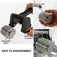 Brosse de nettoyage de barbecue électrique rotative sans fil rechargeable en acier inoxydable, angle réglable, étanche, sans perte de poils, stock usine