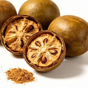 Estratto di Frutta del Monaco ad Alta Purezza Mogroside V Dolcificante Naturale a Zero Calorie Contenuto Personalizzato per Materia Prima di Integratori Alimentari - Product Image 4